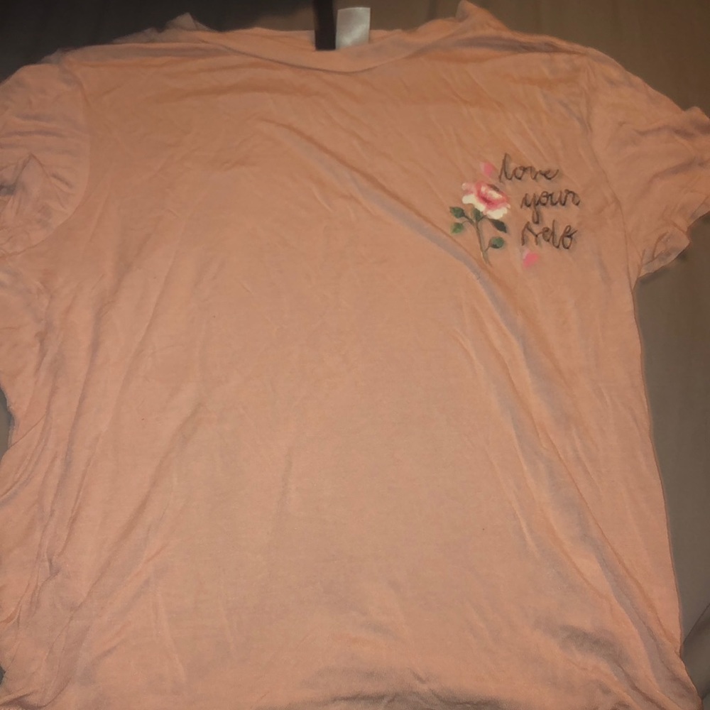 Cute pink tee